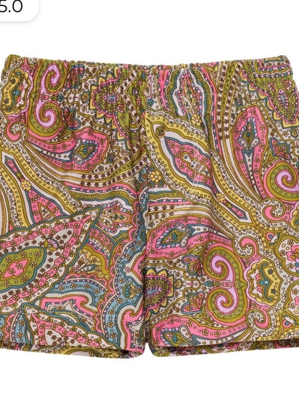 Montce - Ali Paisley Pull-On Lounge Shorts (Medium)